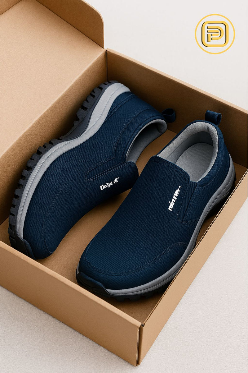 Kit Mocassim Masculino Ortopédico MashPro Com Tecnologia Ultraconfortável + BRINDES: Cinto, Carteira e Relógio