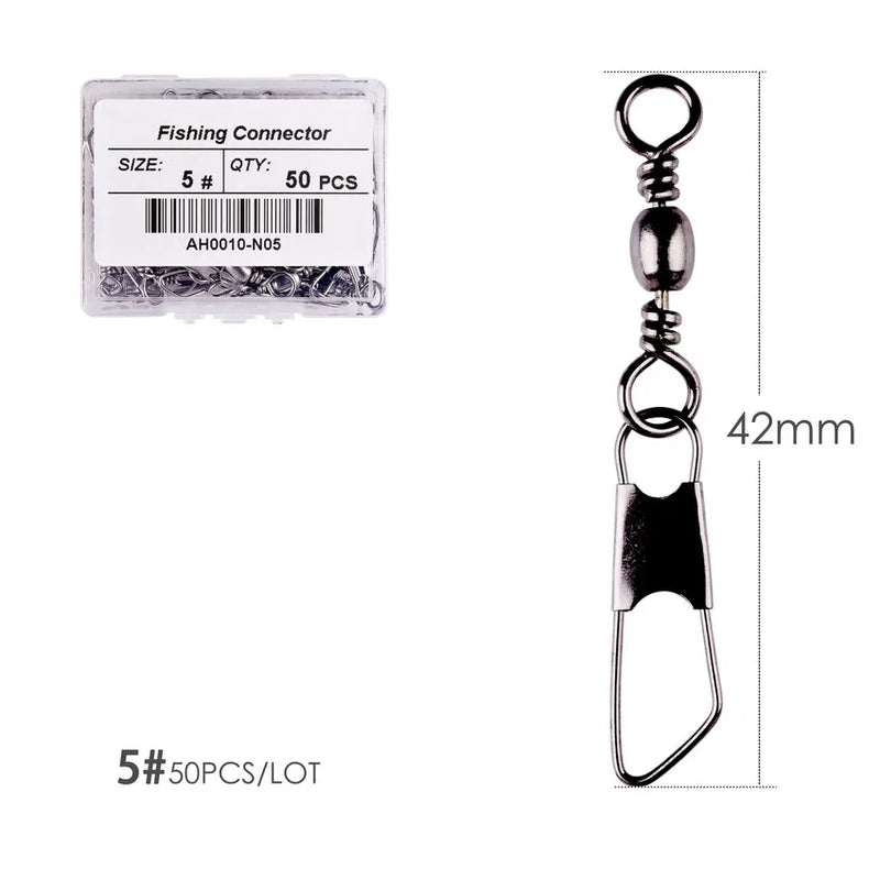 Kit 50 pçs Conector de Anzol Interlock