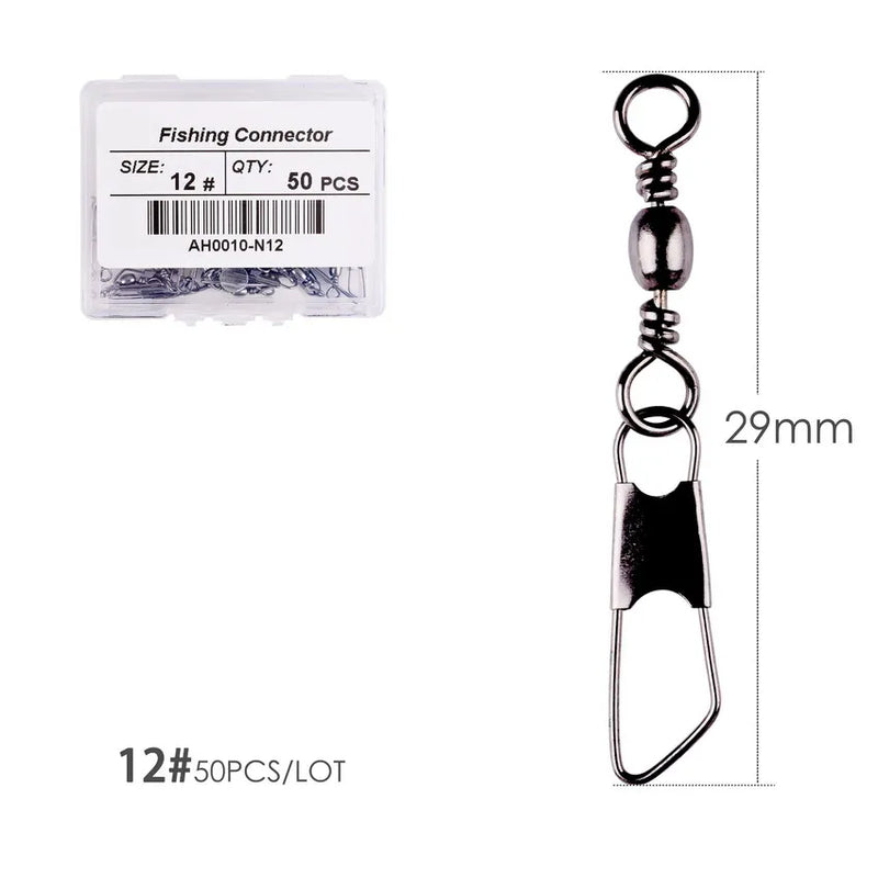 Kit 50 pçs Conector de Anzol Interlock