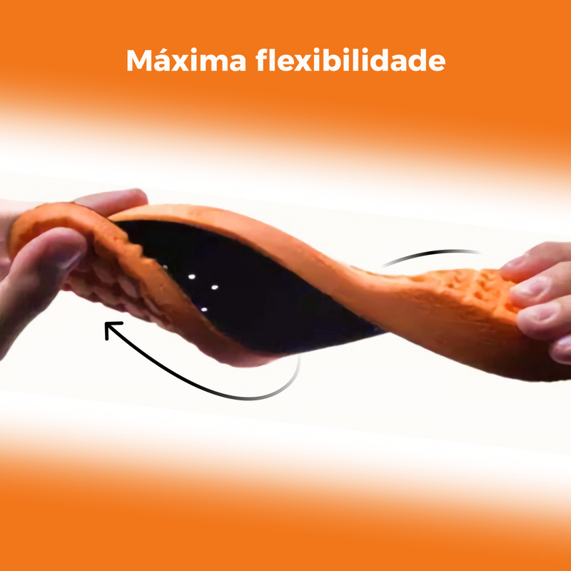 KIT 2 Pares de Palmilha Ortopédica de Gel P.U - Vitalis Sport™