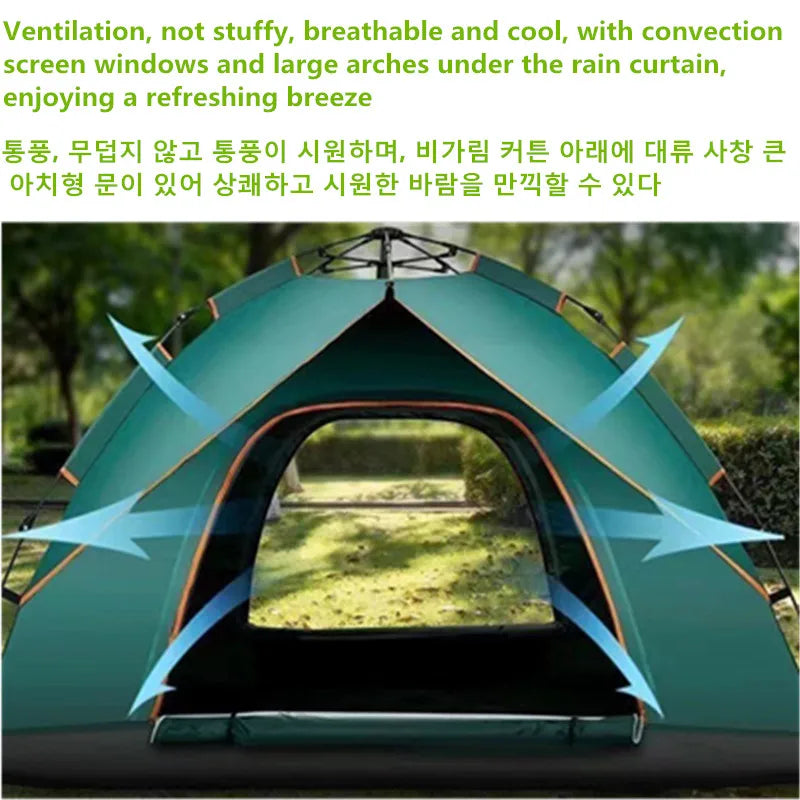 Barraca Camping Automática