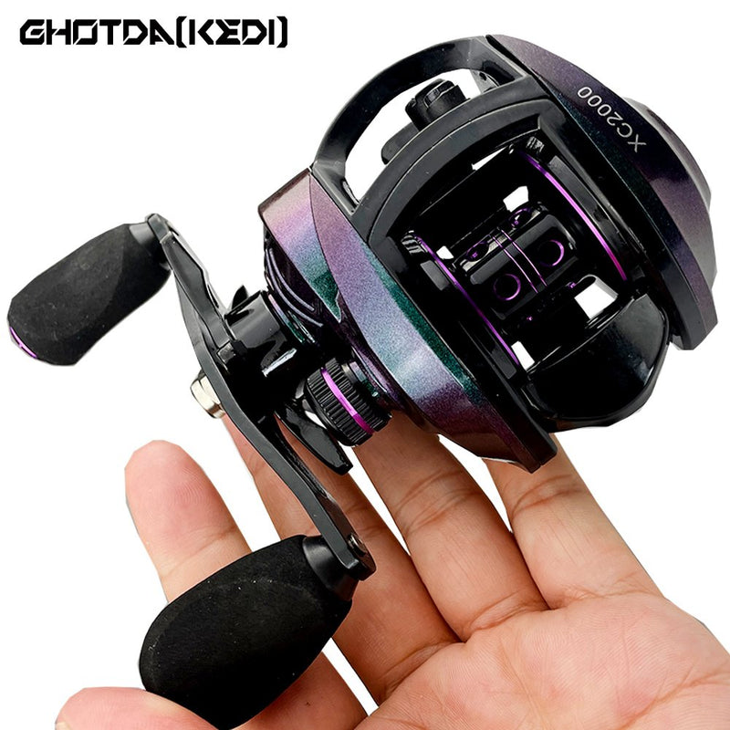 Carretilha GHOTDA KEDI XC2000 - 8kg Drag - 18+1 Rolamentos - Recolhimento 8.1:1