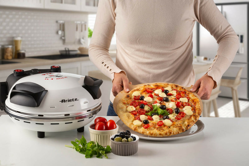 Forno De Pizza Elétrico Aríete Com Pedra Antiaderente 1200w - PROMOÇÃO ESPECIAL